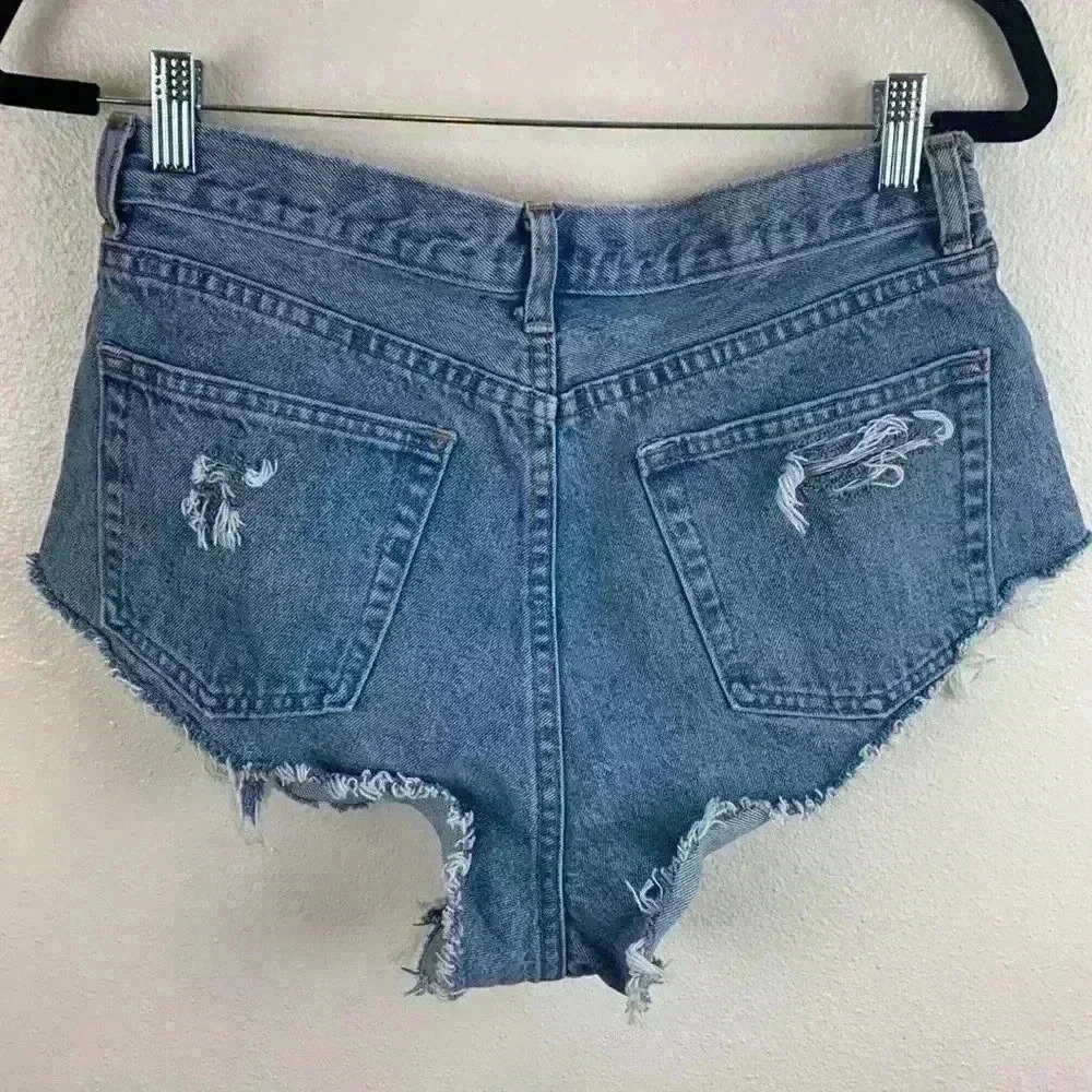 Gap distressed cut offs size 12. - Picture 4 of 7